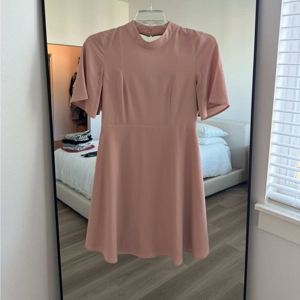 H&M Blush Pink Mini Dress